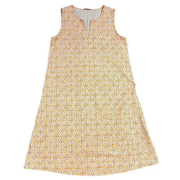 J.Mclaughlin Ellison Shift Mini Dress Size Small Catalina Cloth Stretch Casual - Picture 2 of 7